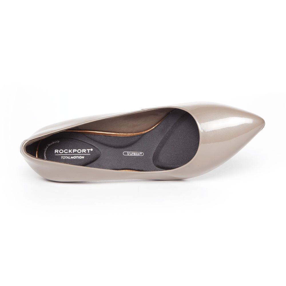 Womens Pumps - Rockport Total Motion Kalila - Grey - MFDQ31945